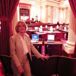 Kat Being Introduced At The California Senate