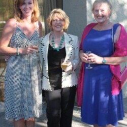 Publicist Krista Soukup, with Kat Martin and Marcia Castle